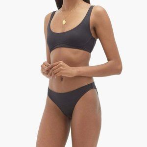 NWT SKIN Jordan low rise bikini briefs swim Nude black reversible L